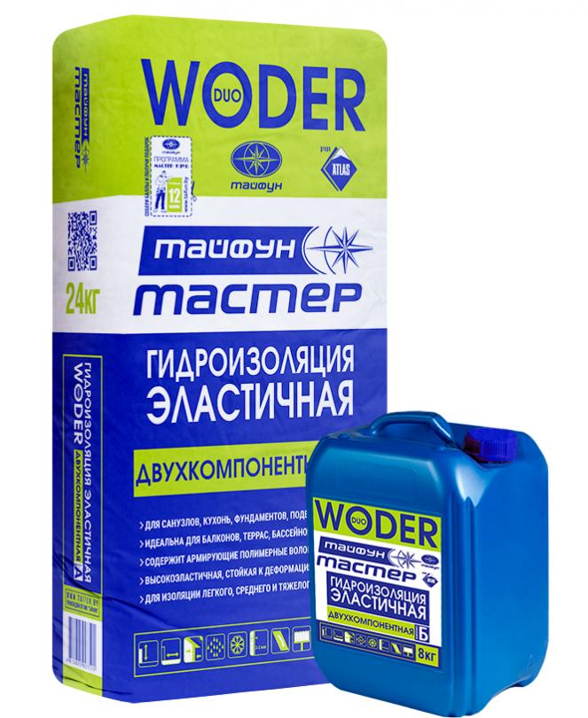 Гидроизоляционная смесь WODER DUO