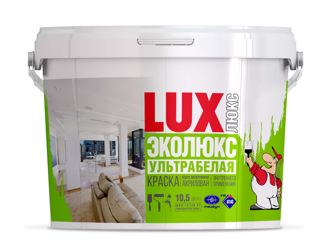 Водно-дисперсионная акриловая краска ЭКО"Люкс"